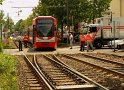 KVB Bahn entgleist Koeln Suelz Hermeskeilerstr Am Beethovenpark P099